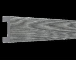 Молдинг рейка XPS МЛ 18/2,6 40х15х2600мм Северный дуб