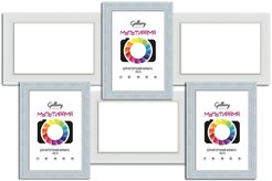 Фоторамка-коллаж на 6 фото Gallery/Мирам 10х15см белый