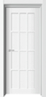 Дверь ДГ NEO-696 экошпон ясень белый 800х2000мм