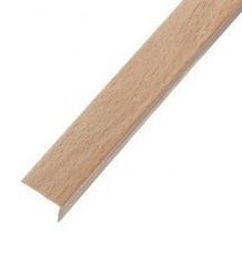 Угол ПВХ 20x10мм 2,7м бук красный