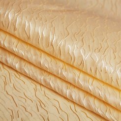 Ткань жаккард Волна высота 280см золото