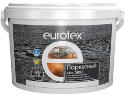 Лак паркетный акриловый EUROTEX ЭКО полуматовый (2,2л)