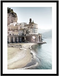 Постер 30х40 Рассвет на Амальфи