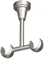 Кронштейн D20 потолочный сталь матовая