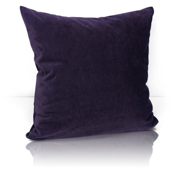 Подушка декоративная Pudra 40х40см велюр,фиолетовый 122933645
