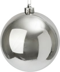 Шар 15см серебро, глянец SYQA-0124227-S