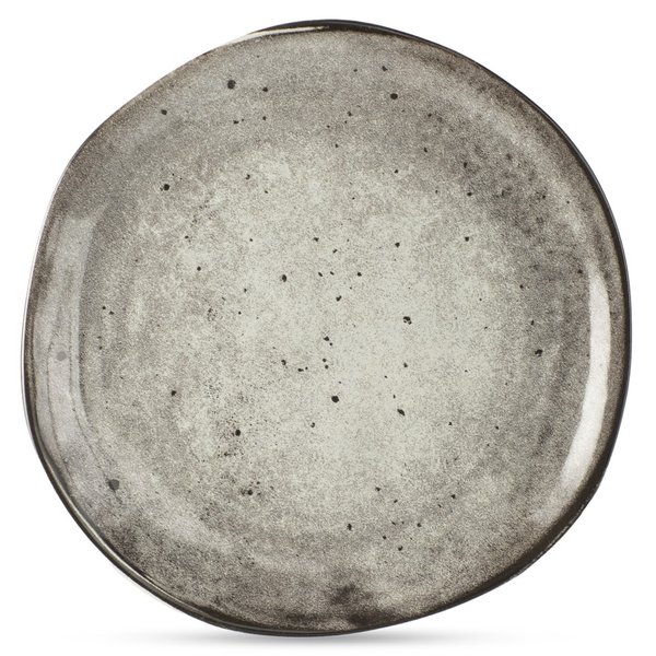 Тарелка десертная Domenik Stone 20см серый, керамика