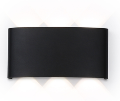 Светильник светодиодный уличный настенный архитектурный ST4456/6 BK черный IP65 LED 4200K 6W 158х80х40