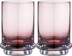 Набор стаканов высоких Lefard Trendy Purple 330мл 2шт стекло