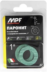 Прокладка паронитовая безасбестовая MPF 1" (2шт)
