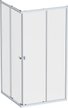 Ограждение душевое AM.PM Sunny 100x100см W87G-403-100100-MT стекло прозрачное, профиль серебро