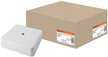 Коробка распаячная КР 75х75х20 ОП белая IP40 TDM