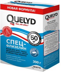 Клей для обоев QUELYD Спец-флизелин 0,3кг