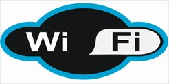 Табличка Wi-Fi 200х100мм
