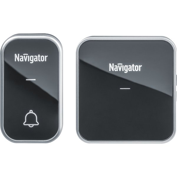 Звонок беспроводной Navigator 80 508 NDB-D-AC05-1V1-BL черный 