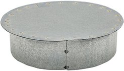 Заглушка для круглых воздуховодов,D200,оцинкованная сталь