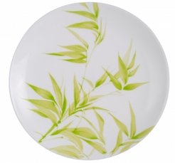 Тарелка десертная Luminarc Diwali Herbelle Green 20,5см белый, стекло 