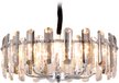 Люстра хрустальная Ambrella light TR5303/8 CH/SM хром/дымчатый 8хE14