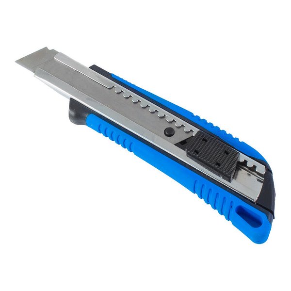 Нож RemoColor Basic-auto 18мм автоматический фиксатор двухкомпонентный корпус