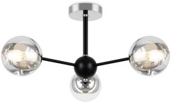 Люстра Freya FR5271PL-03B Черный и Хром 3хE14 40Вт
