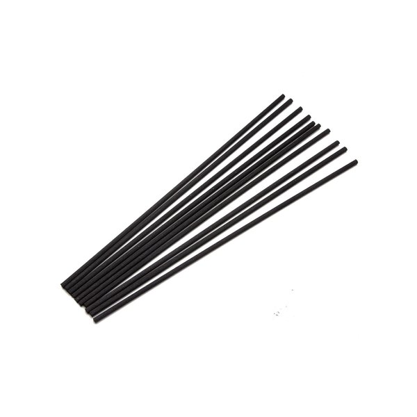 Набор палочек из фибрового волокна для диффузоров, черные, 10 шт, 20см.
