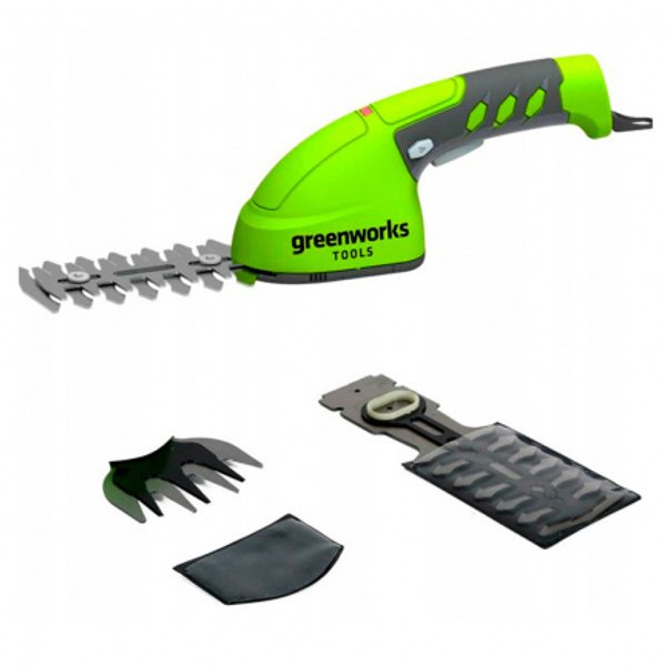 Ножницы аккумуляторные для травы и кустарников Greenworks G7,2HS