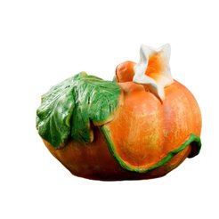 Фигура садовая Тыква 28х30х23см