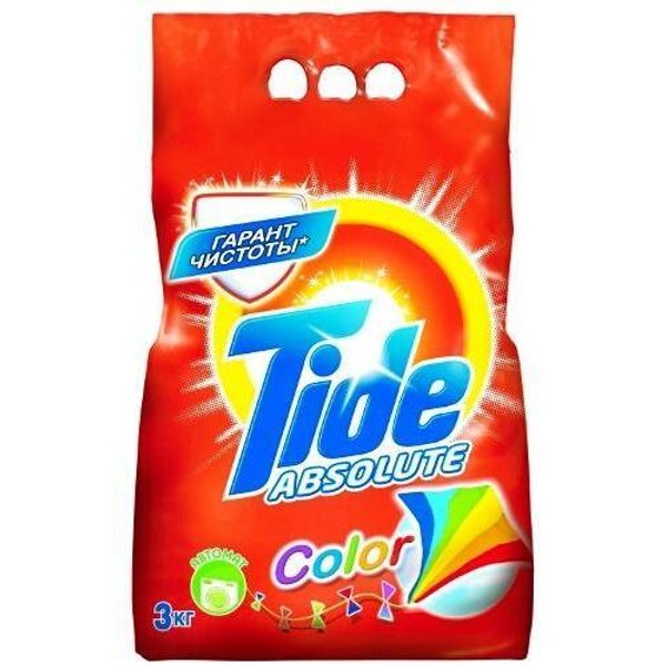 Порошок стиральный д/машины-автомат Tide 3кг Color