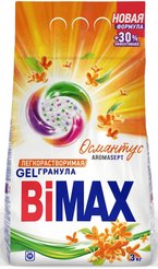 Порошок стиральный д/машины-автомат BiMax 3кг Османтус д/цветного белья