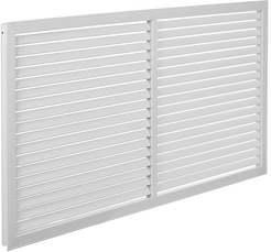 Решетка вентиляционная,профиль ПВХ,600х900,белая
