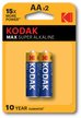 Батарейка алкалиновая Kodak LR6-2BL MAX SUPER 2шт