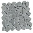 Мозаика Tessare 30,0х30,0х0,8см дикий камень темно-серый (HSNM02)
