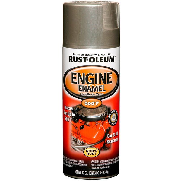 Краска высокотемпературная Rust-Oleum Specialty Engine Enamel до 260˚С (Алюминиевый металлик) 0,312кг
