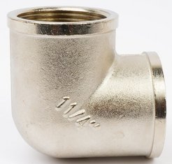 Уголок латунный V&G 1 1/4" внутренняя резьба
