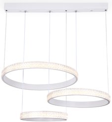 Люстра светодиодная 99W AMBRELLA LIGHT FA6161 WH белый с пультом ДУ