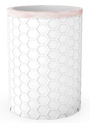 Стакан для зубных щеток SOFT белый, полирезин