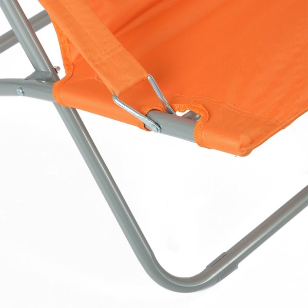 Кресло складное Weekemp Амальфи 60х75см h92см, оранжевый, SP-165B