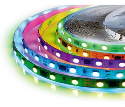 Лента светодиодная для контурной подсветки 12Вт/м 18LED/m RGB Camelion DSL-006 IP20 20м 