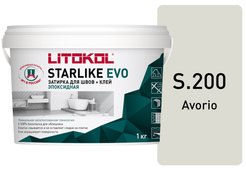 Затирка эпоксидная STARLIKE EVO S.200 AVORIO цвет слоновая кость, 1кг