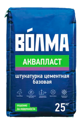 Штукатурка цементная Волма-АкваПласт 25кг