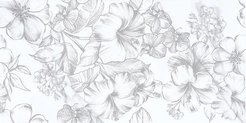 Плитка настенная Carrara Flowers 31,5x63см 1,59м²/уп