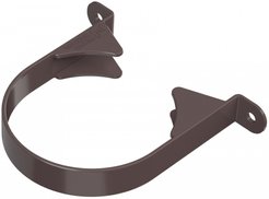 Хомут трубы ТН ОПТИМА темно-коричневый