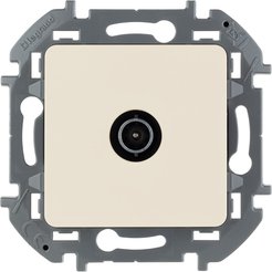 Розетка TV LEGRAND Inspiria 673851 слоновая кость