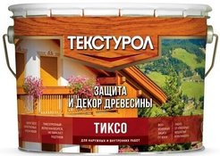 Покрытие с воском Текстурол Тиксо орех (10л)