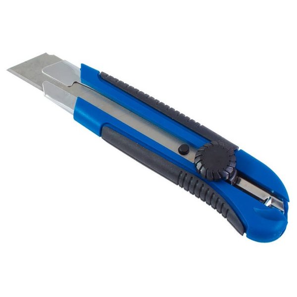 Нож RemoColor Basic-twist 18мм винтовой фиксатор двухкомпонентный корпус