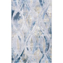 Ковер ALISSA AS 739 GREY/BLUE 0,8х1,5м