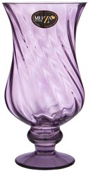 Ваза ELEGIA LAVENDER h27см фиолетовая