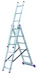 Лестница трёхсекционная Krause 013361 CORDA 3х6