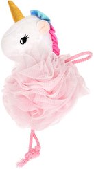 Мочалка детская Банные штучки Единорожка 17х12см soft, нейлон
