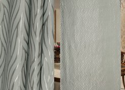 Ткань портьерная жаккард MYXBRZ1932 серый 280см